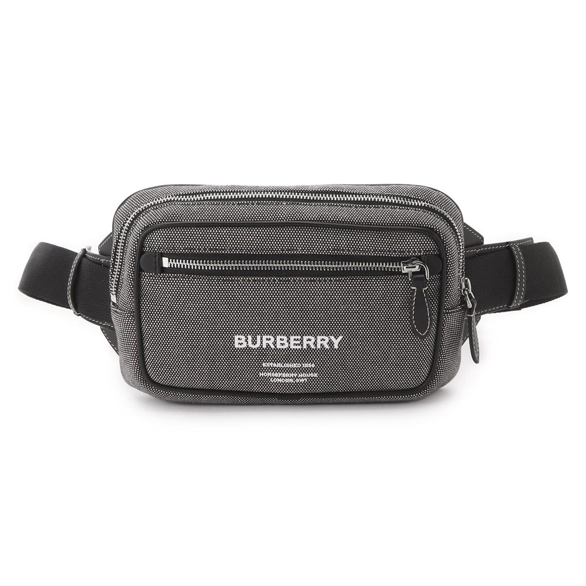 バーバリー BURBERRY ショルダーバッグ メンズ black 8050816 グレー