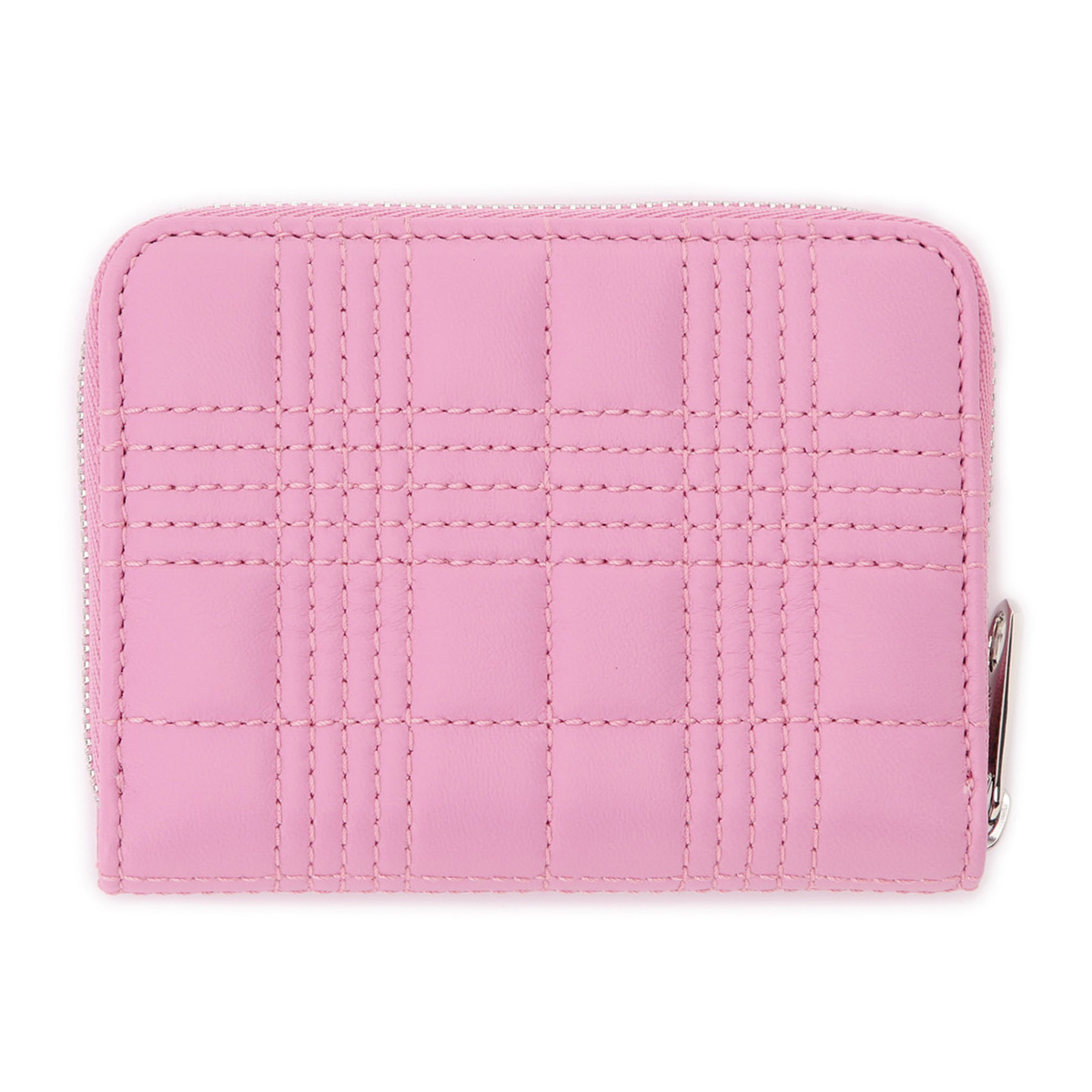 新品】BURBBERY バーバリー ピンク ジップ コインケース 財布-