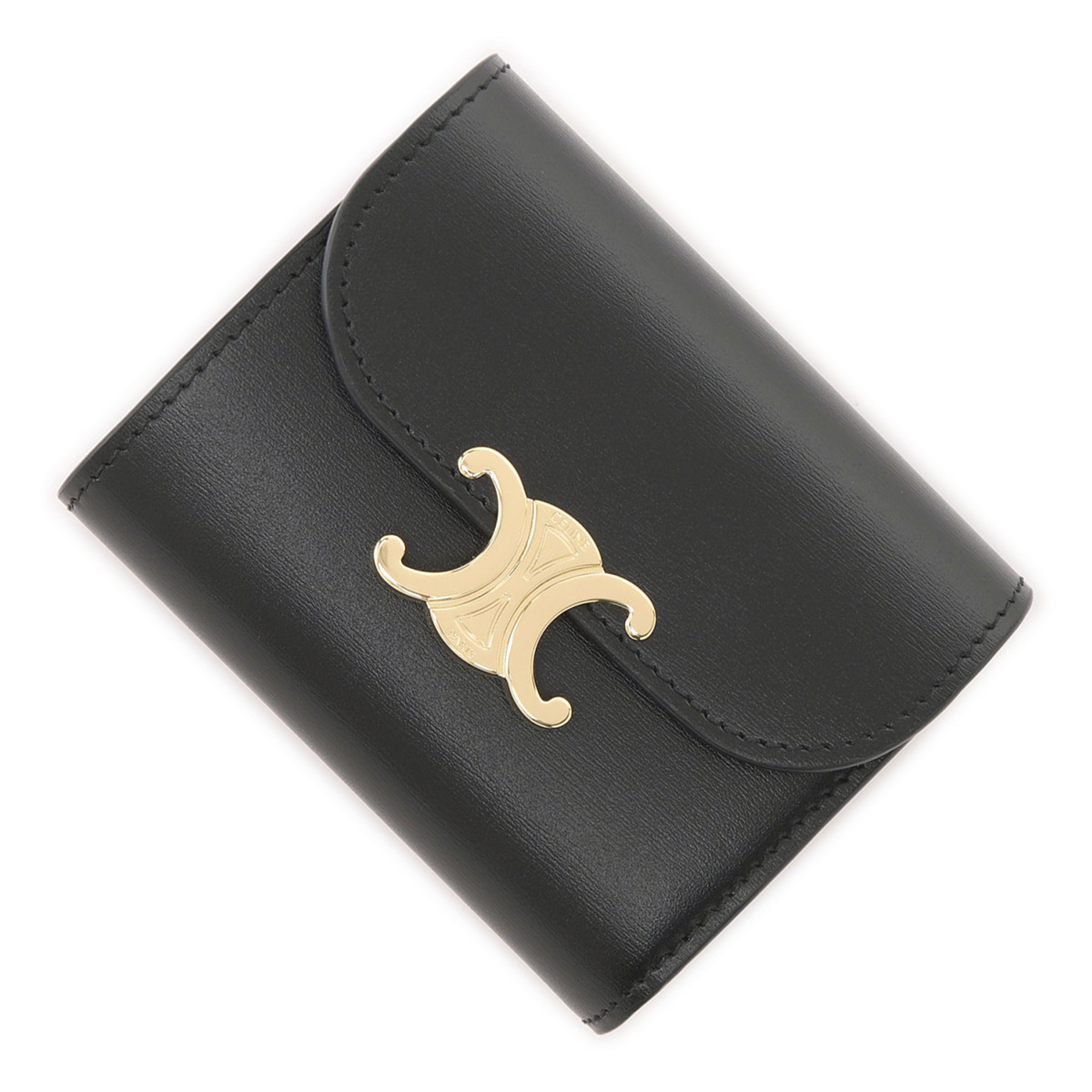 CELINE 三つ折り財布 ブラック/ブラウン 10d78-3dpv-38no01.jpg