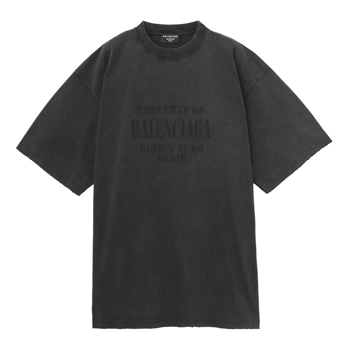 大きな取引 バレンシアガ BALENCIAGA クルーネックTシャツ ブラック