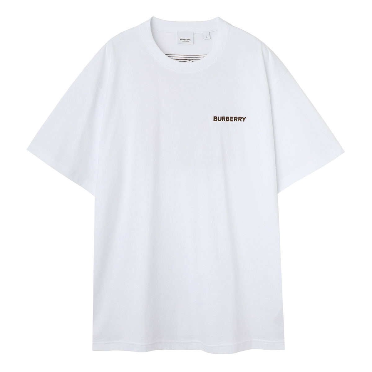 売れ筋新商品 バーバリー BURBERRY クルーネックTシャツ ホワイト