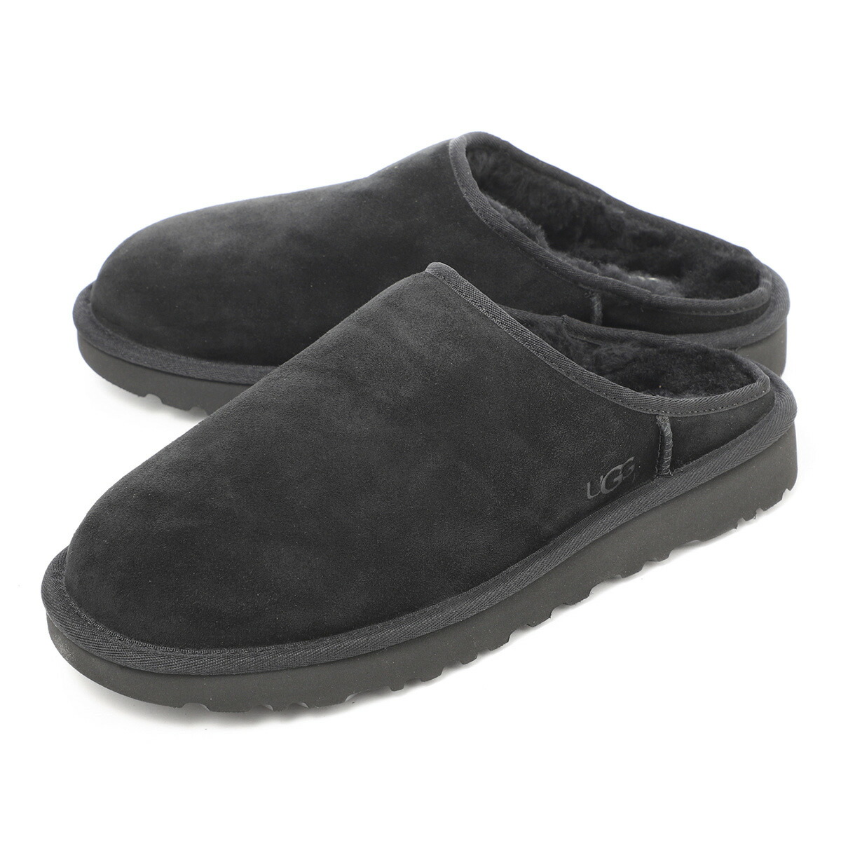 人気 おすすめ アグオーストラリア Ugg Australia スリッポン ブラック メンズ 大きいサイズあり Blk Classic Slip