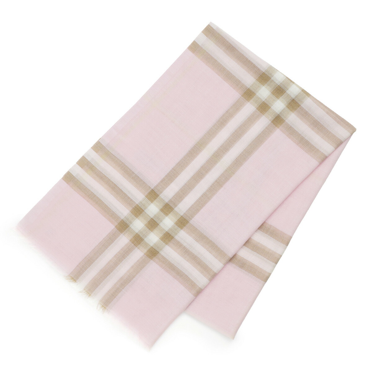 バーバリー BURBERRY ストール ピンク レディース 8019462 alabaster