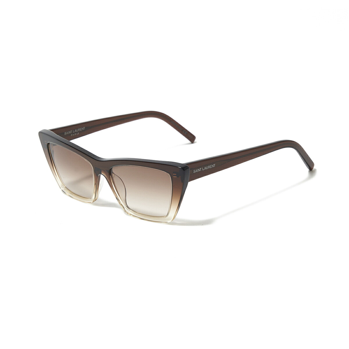 【楽天市場】【アウトレット】サンローラン SAINT LAURENT サングラス ブラウン 560035 y9901 2500 SL 214 ...