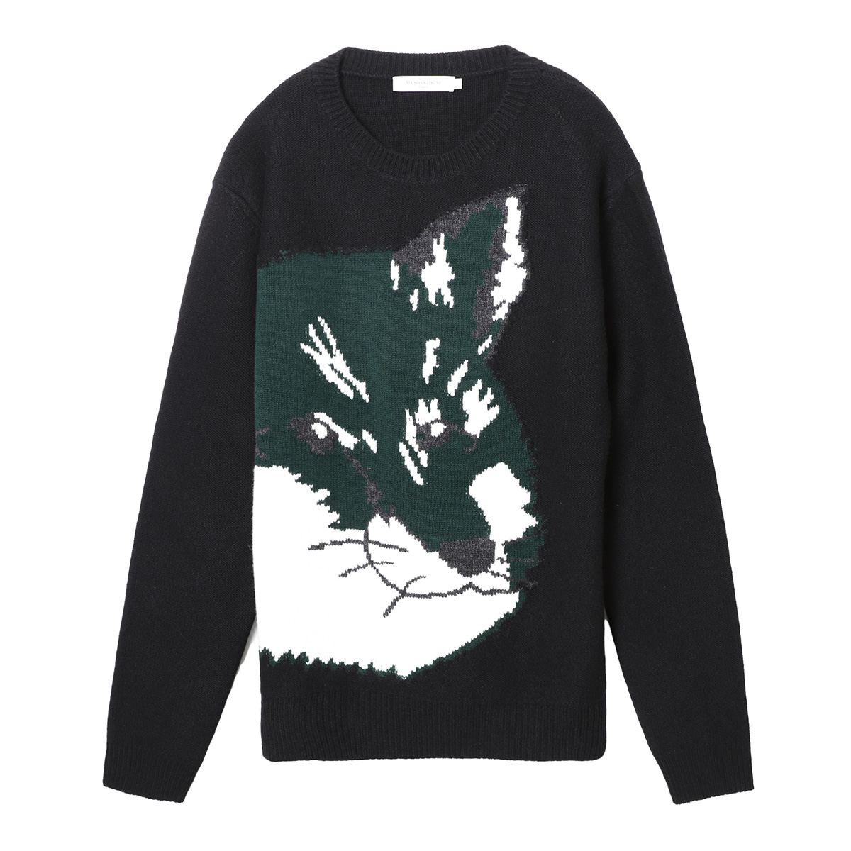 Salvatore Ferragamo＊ニット きつね 楽天市場】メゾン キツネ Maison Kitsune インターシャ編み