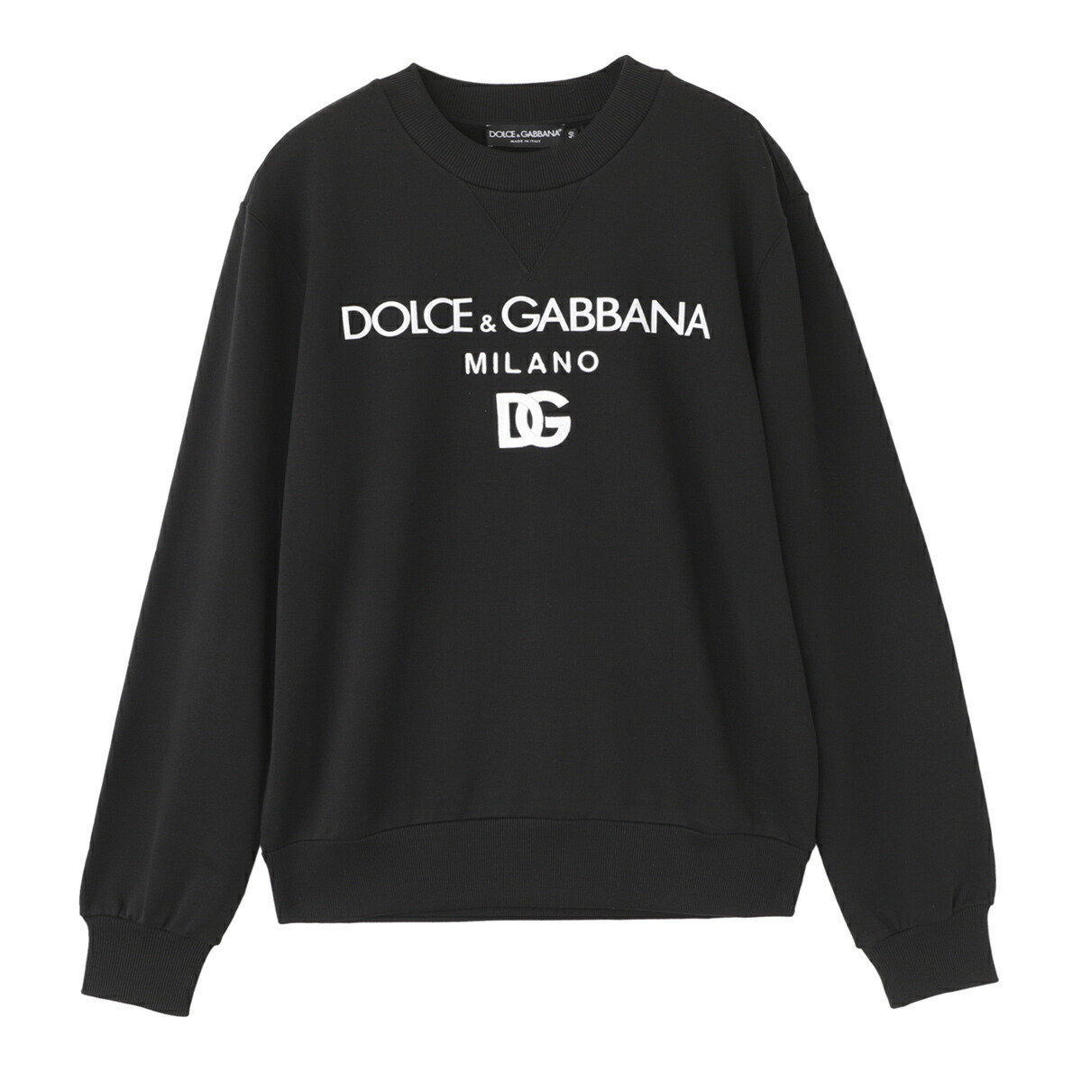 限定価格セール ドルチェガッバーナ DOLCEGABBANA スウェット ブラック