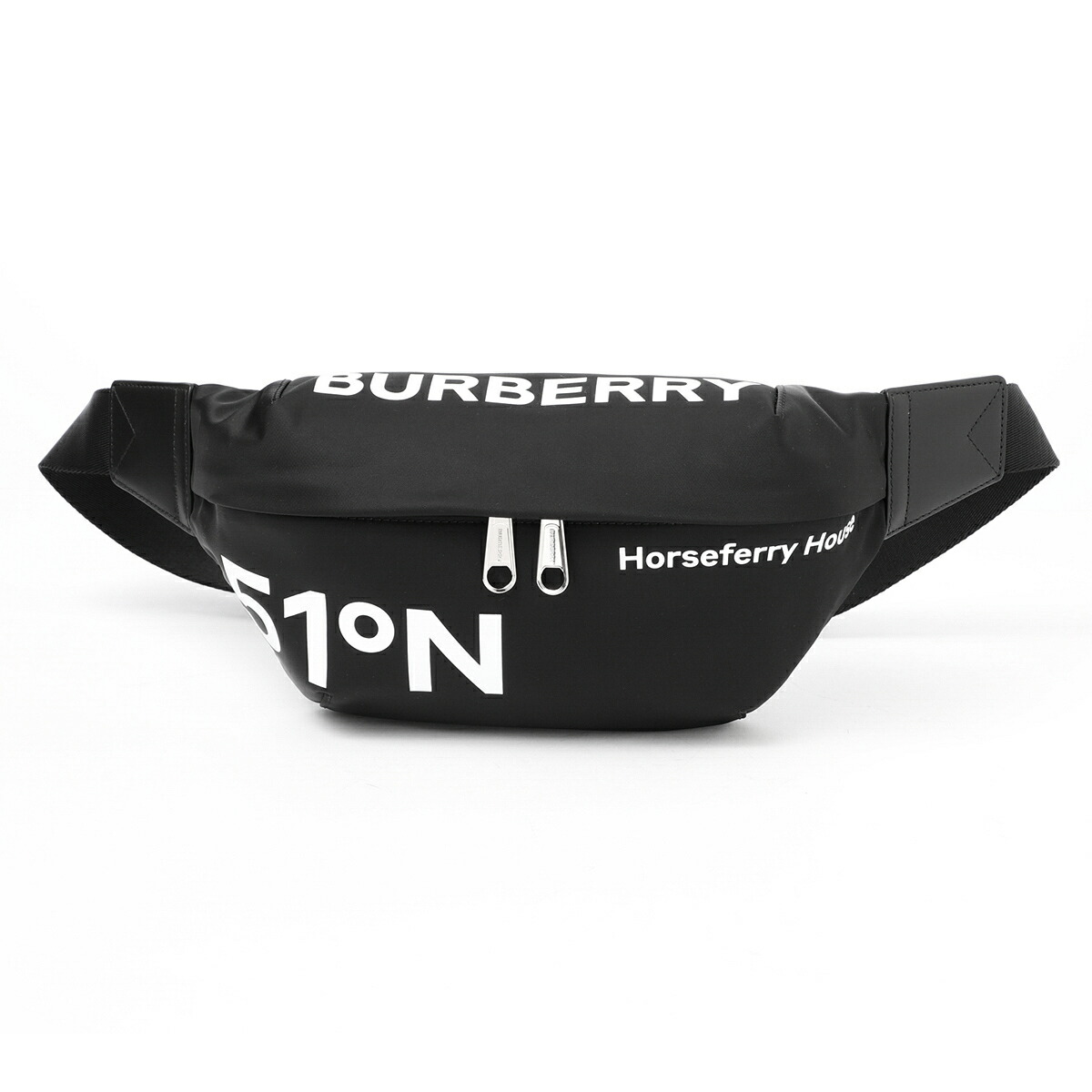 バーバリー BURBERRY クロスボディバッグ ブラック COORDINATES NYLON