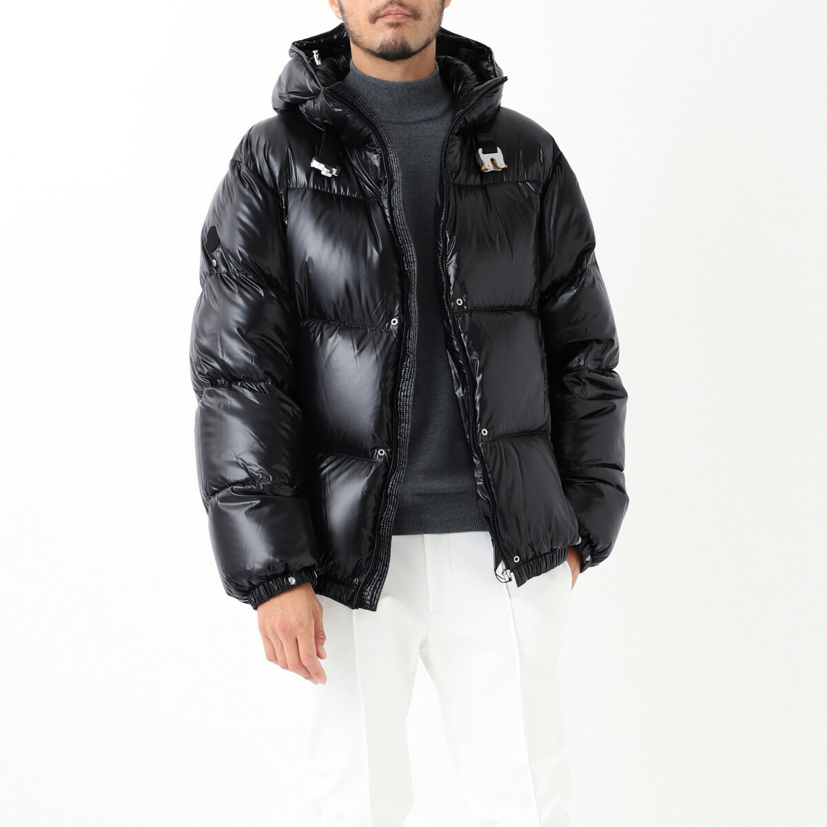 楽天市場】モンクレール MONCLER フード付き ダウンジャケット メンズ