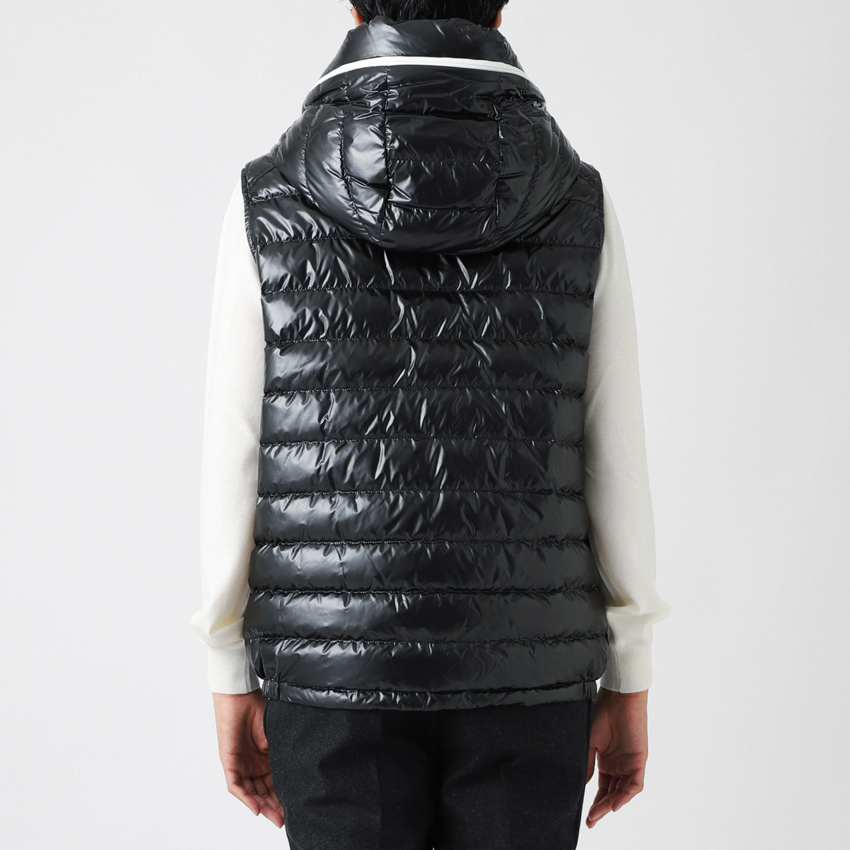 メンズ M【MONCLER モンクレール】ダウンベスト ブラック | contifarma.pe