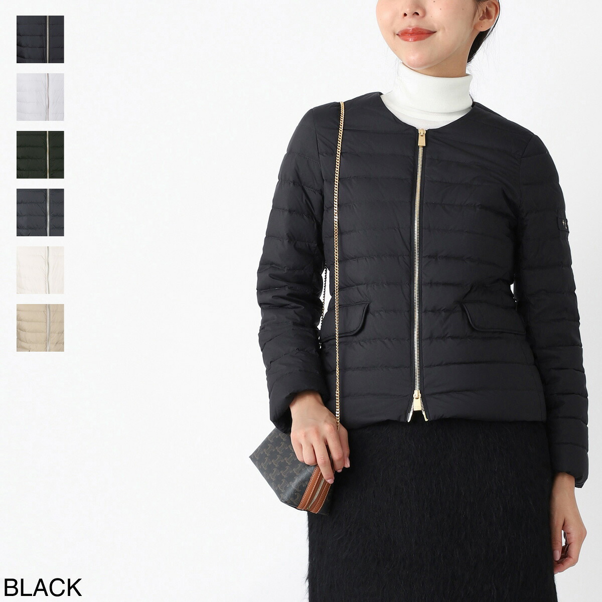 タトラス TATRAS ダウンジャケット レディース 大きいサイズあり noko lckz0027013588 001 black NOKO ノコ【返品送料無料】