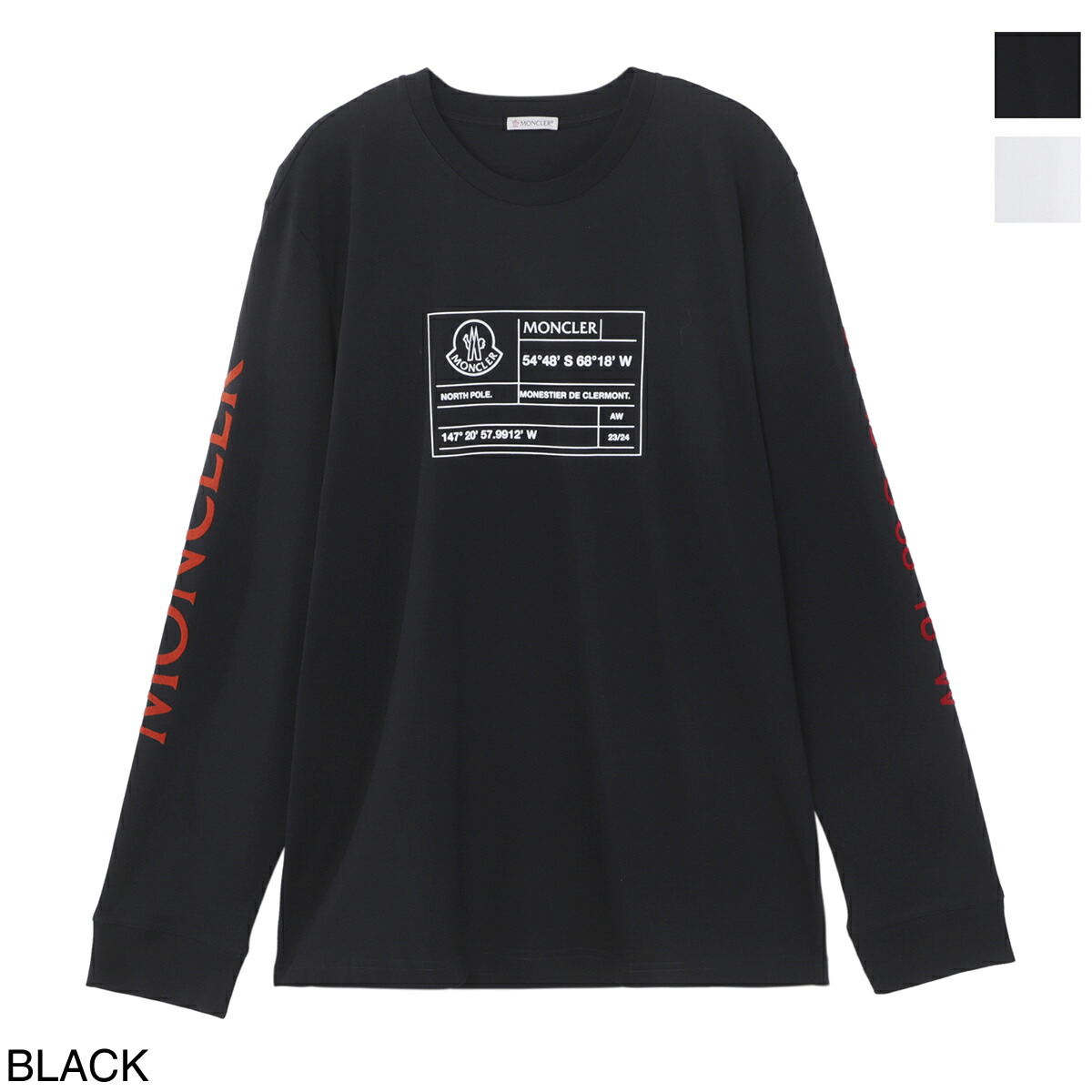 楽天市場】モンクレール MONCLER クルーネック 長袖Tシャツ メンズ 8d00016 89ahd 778【返品送料無料】[2024AW] :  モダンブルー楽天市場店