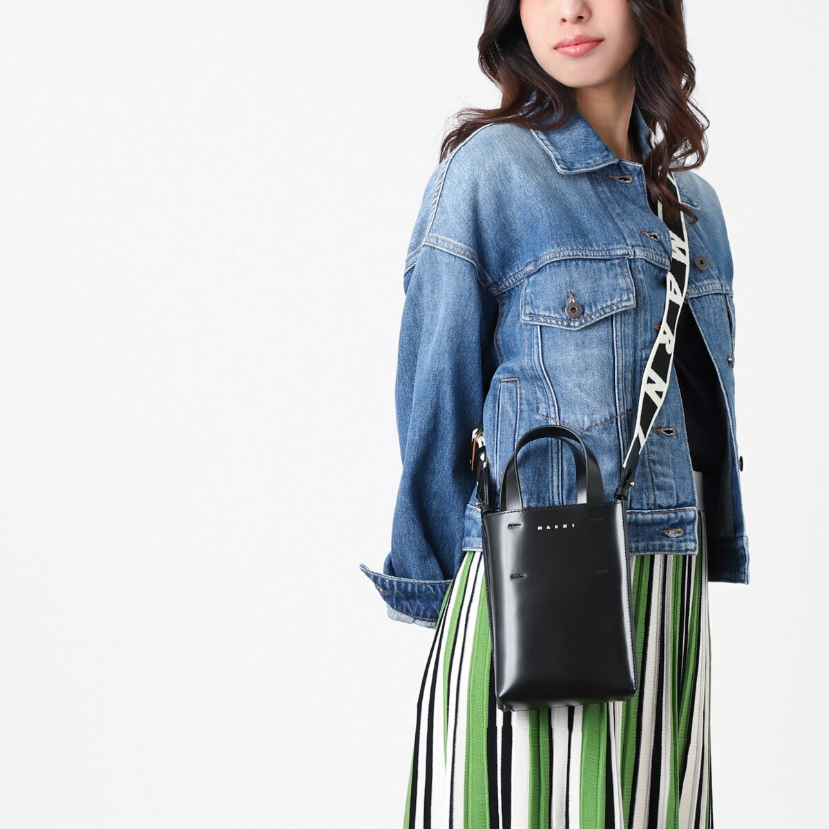 楽天市場】【アウトレット】マルニ MARNI ハンドバッグ 2WAY