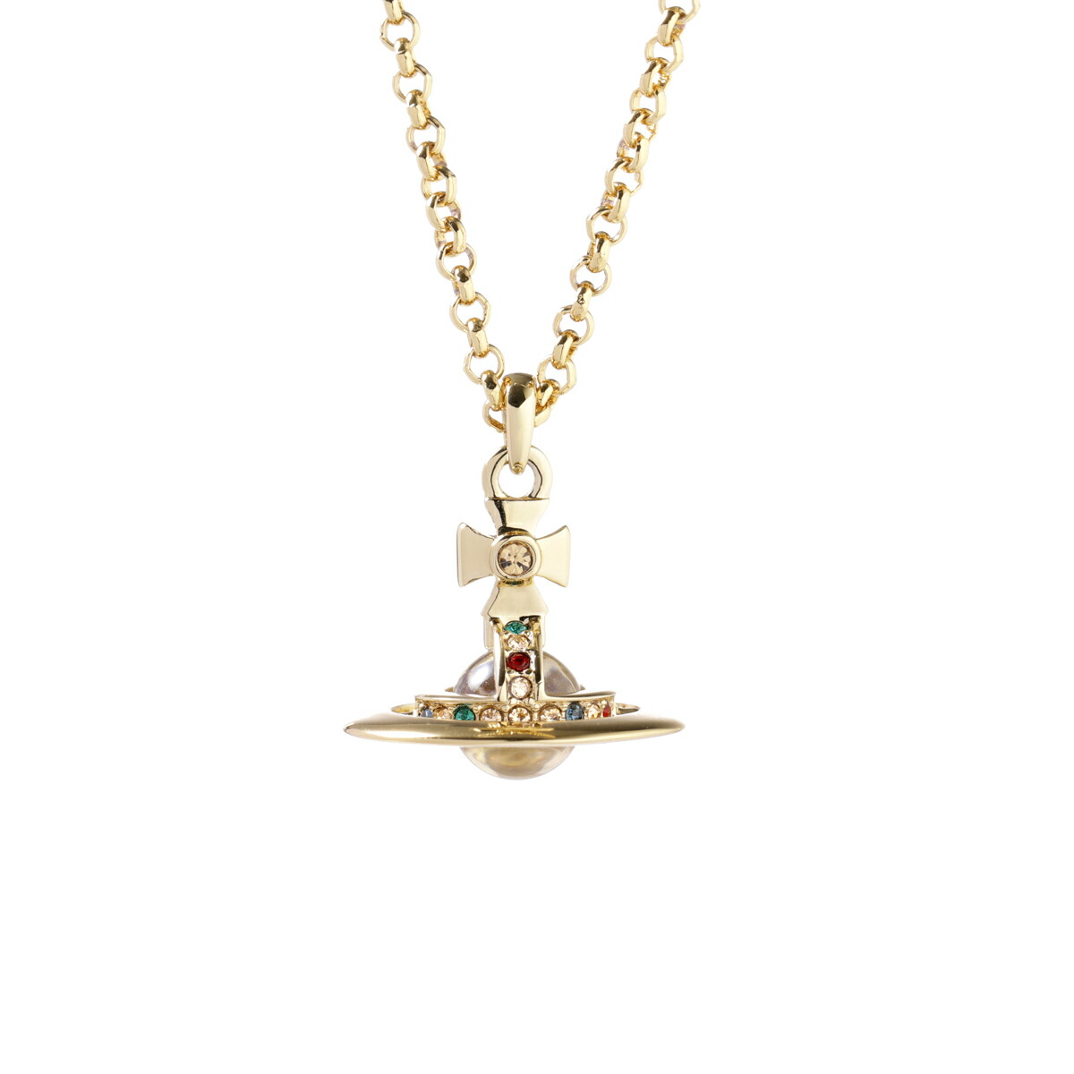 ヴィヴィアンウエストウッド Vivienne Westwood ネックレス ゴールド レディース 63020098 02r001 cn r001 gold NEW PETITE ORB PENDANT【返品送料無料】 15,400円