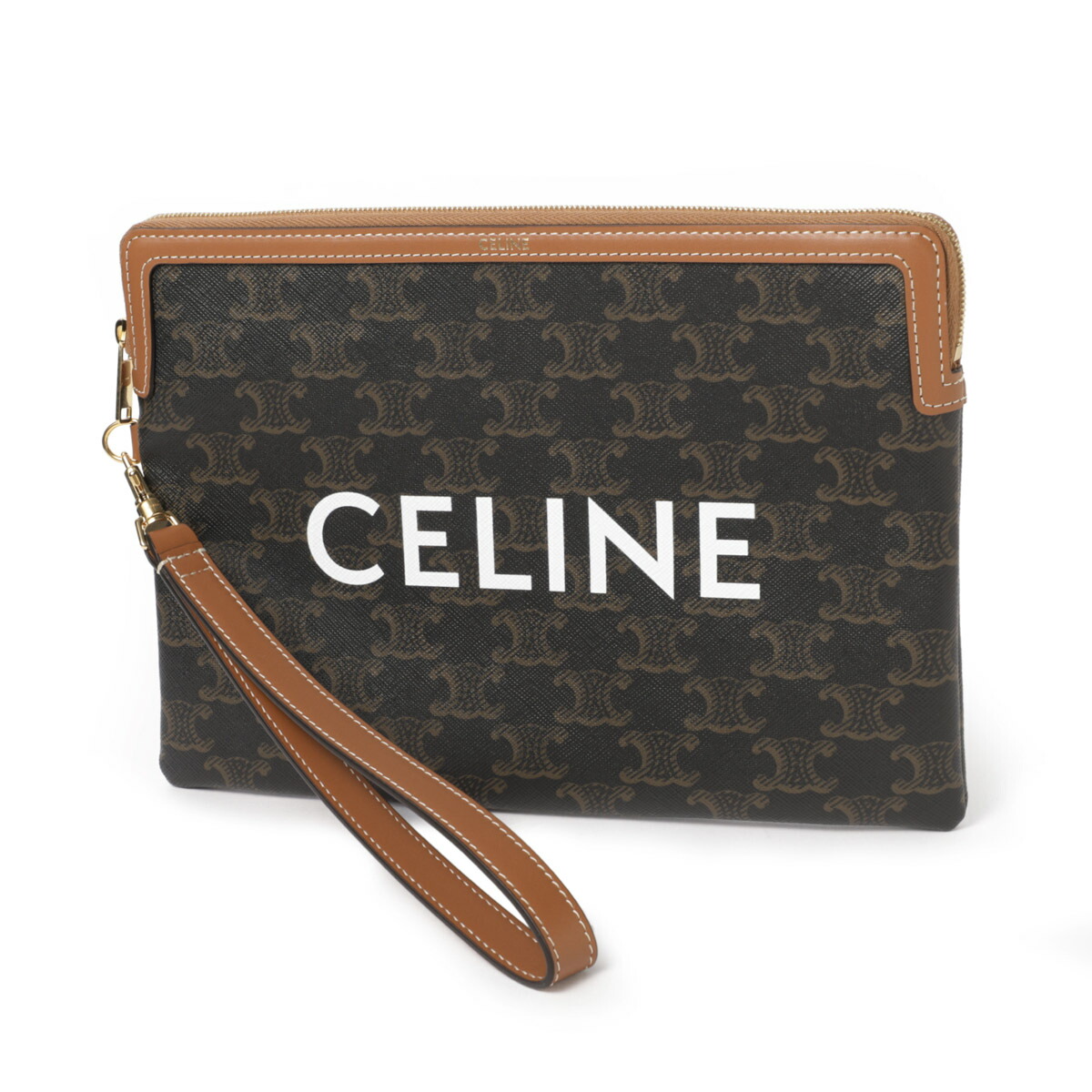 楽天市場】【アウトレット】セリーヌ CELINE ポーチ ベージュ