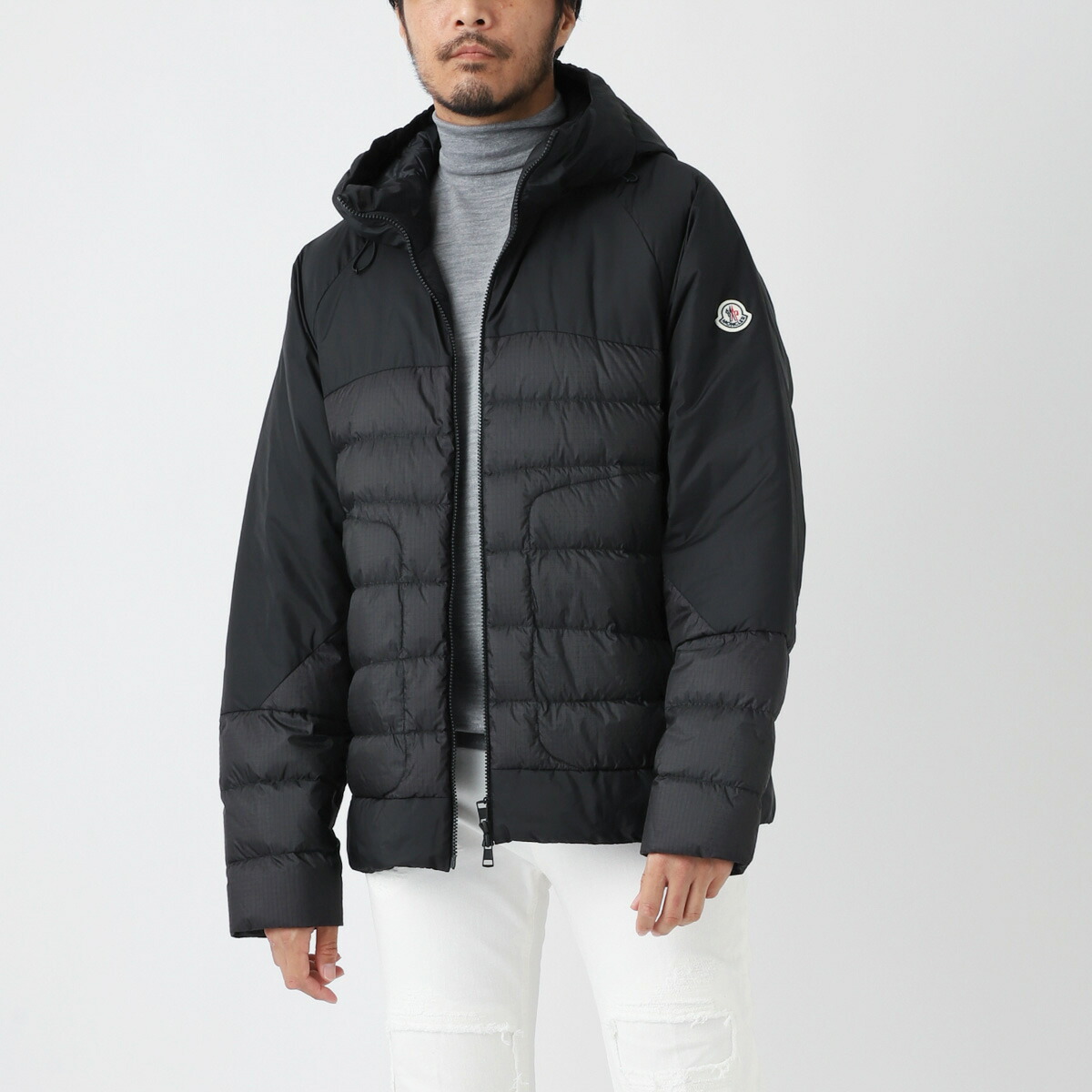 楽天市場】【8/18限定!当選確率1/2!MAX100%POINT BACK!※要ｴﾝﾄﾘｰ】モンクレール MONCLER ダウンジャケット ブラック  メンズ 大きいサイズあり arroux 1a00114 596k7 999 ARROUX【返品送料無料】[2023AW] : モダンブルー楽天市場店