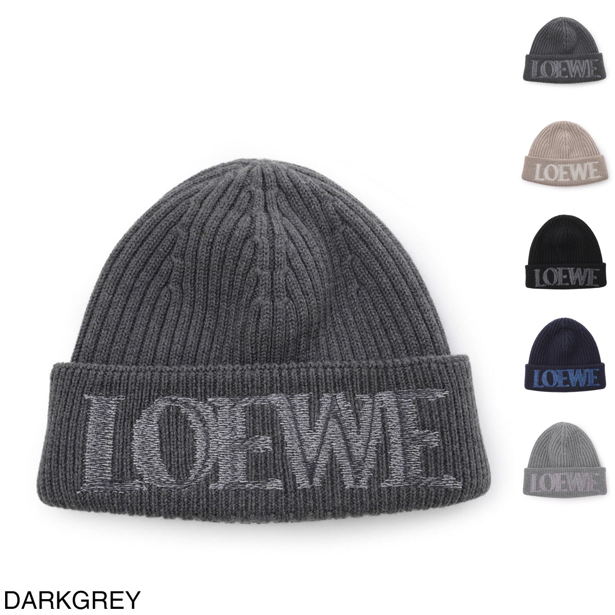楽天市場】LOEWE ロエベ ニット帽 F000257X38 レディース ウール