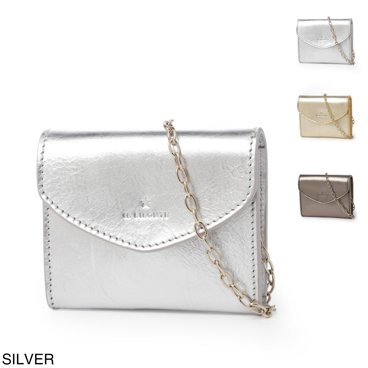 楽天市場】イルビゾンテ IL BISONTE カードケース 封筒型 SCC031