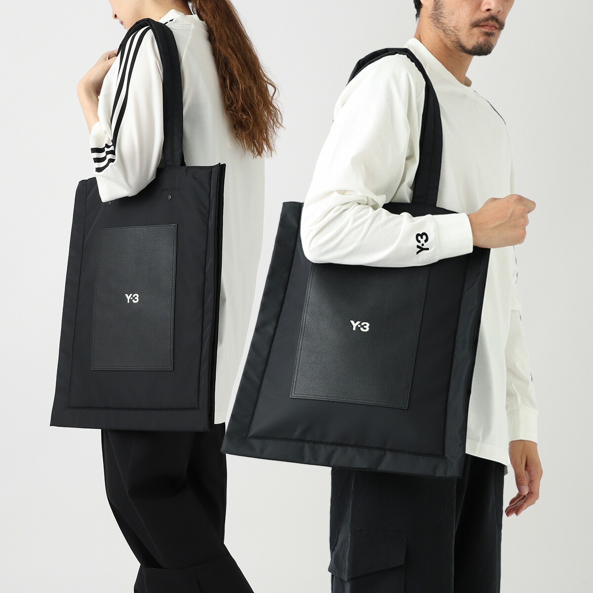楽天市場】Y-3 ワイスリー トートバッグ パッカブル仕様エコ