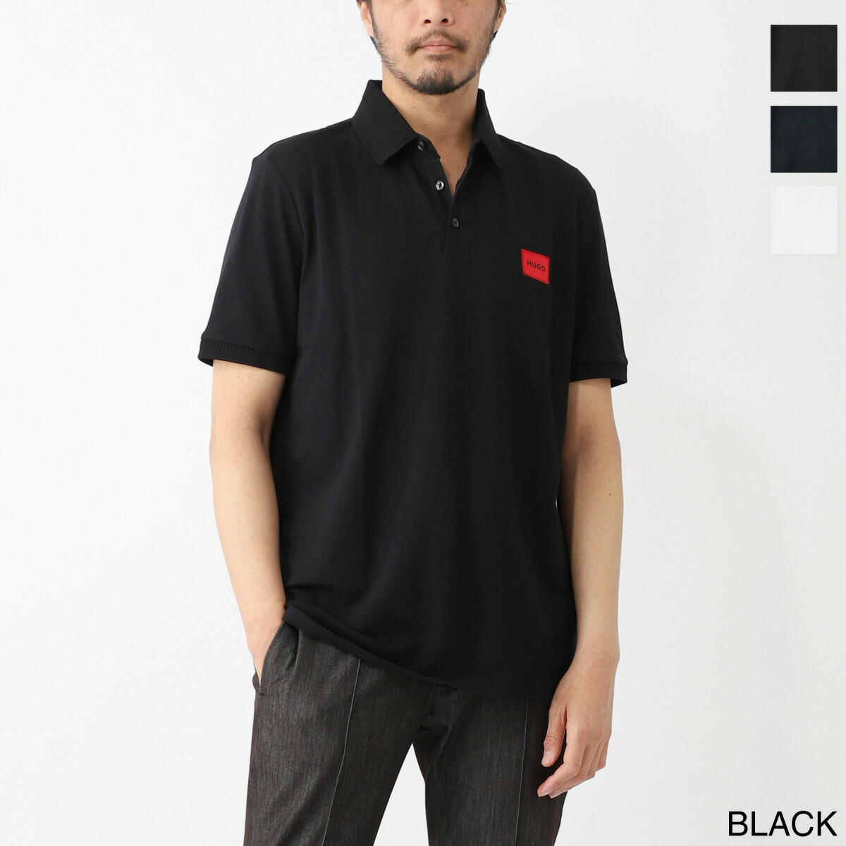 HUGO BOSS ポロシャツ 50494697 半袖 コットン ヒューゴボス HUGO BOSS HUGO BOSS ポロシャツ 50494697 半袖