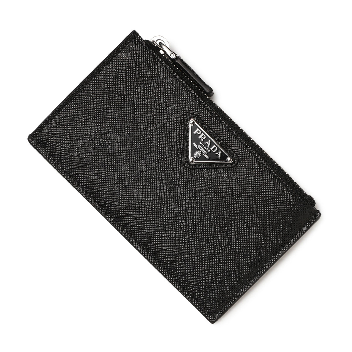 【美品】PRADA/プラダ WEB限定価格】プラダ PRADA 折り財布 SAFFIANO EMBOSSING/NERO