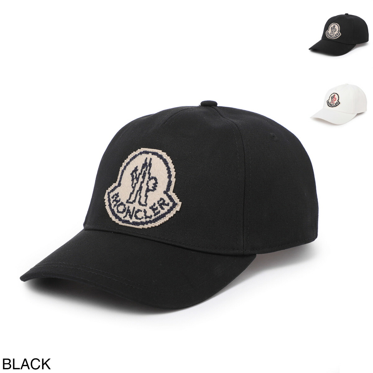 MONCLER モンクレールキャップ 3B000-09-0U208 美品 MONCLER モンクレール キャップ BASEBALL CAP ベースボール