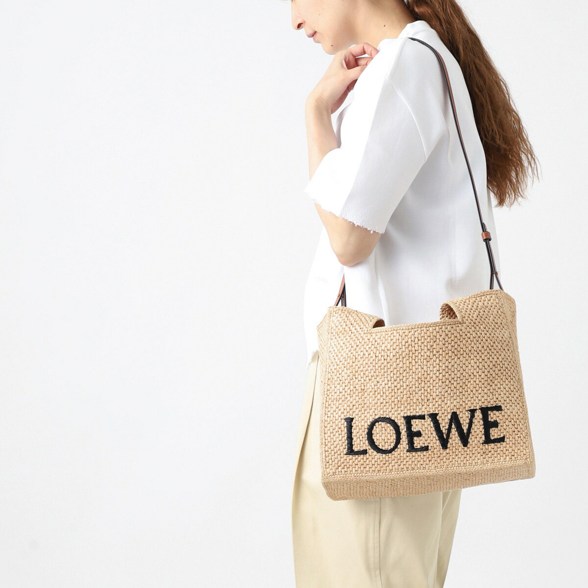 クロエ レディース トートバッグ CHC24AP243I26 90U 楽天市場】クロエ Chloe トートバッグ 2WAY ブラウン レディース