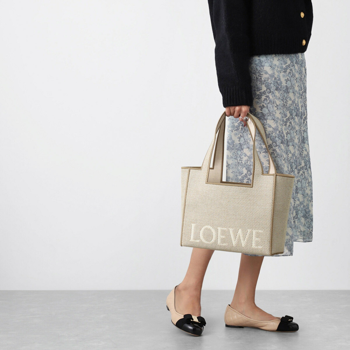楽天市場】ロエベ LOEWE バスケットバッグ トートバッグ