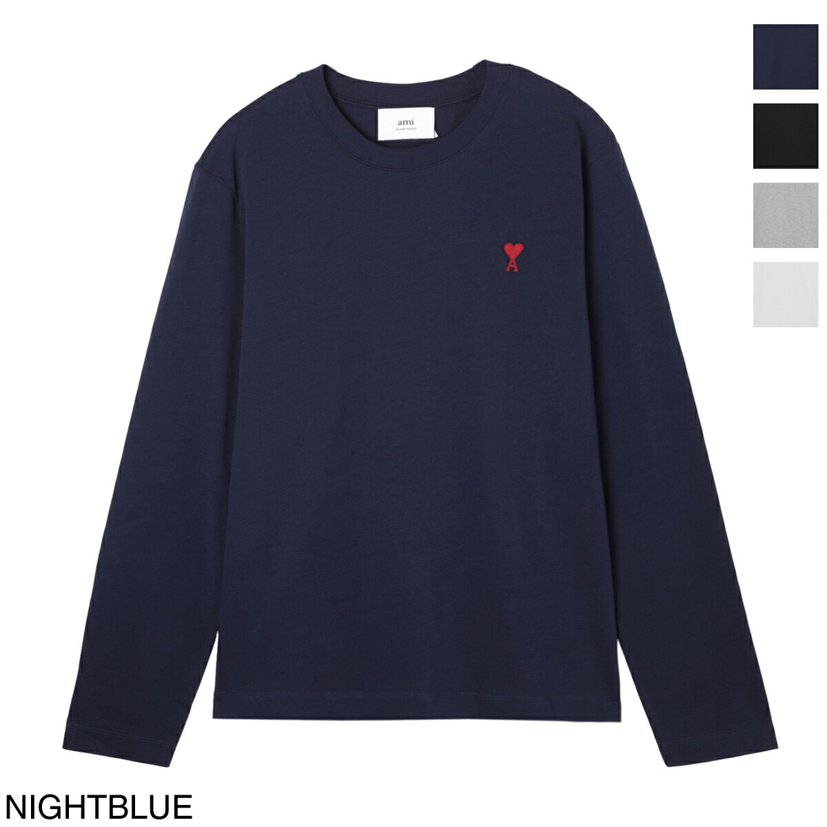 アミパリス amiparis 長袖Tシャツ 楽天市場】AMI Paris アミ パリス 長袖 ロンT AMI DE COEUR LONG