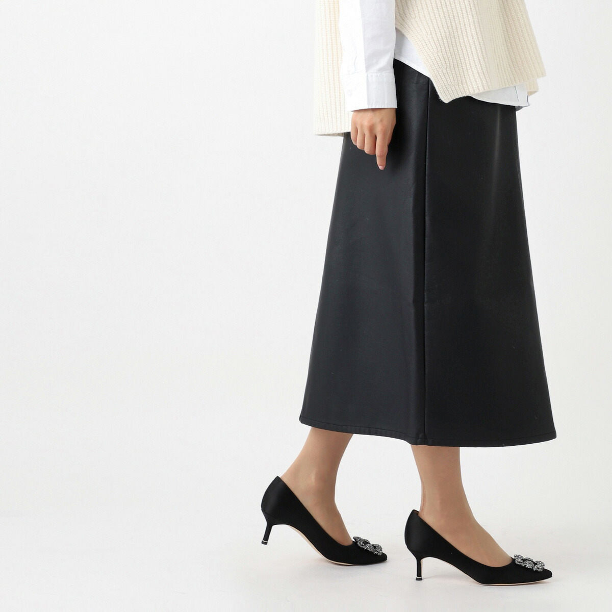 【マックスマーラ】美品✨ゆったり ボウタイワンピース パイピング ウエストゴム Max Mara マックスマーラ ワンピース LEGA 大きいサイズあり