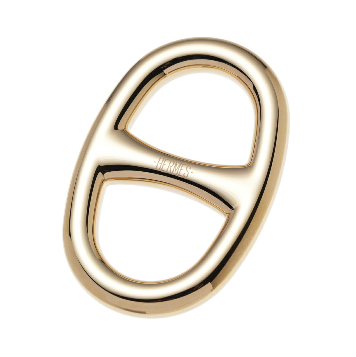 楽天市場】HERMES エルメス スカーフリング シェーヌダンクル Chaine