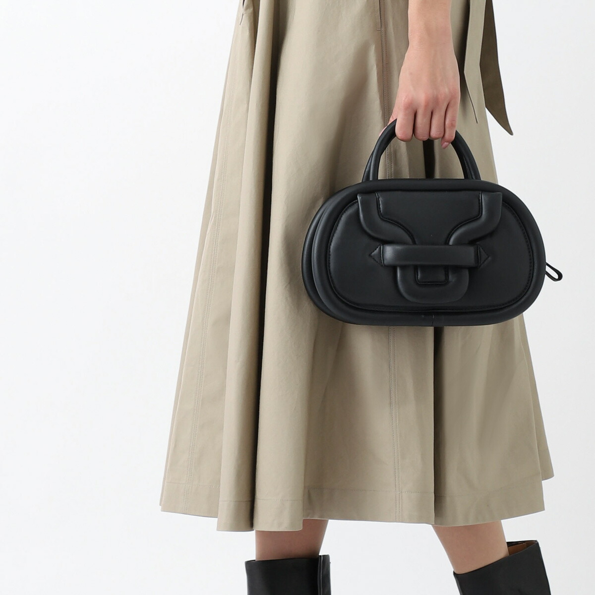 楽天市場】マルニ MARNI トートバッグ 2WAY かごバッグ ベージュ
