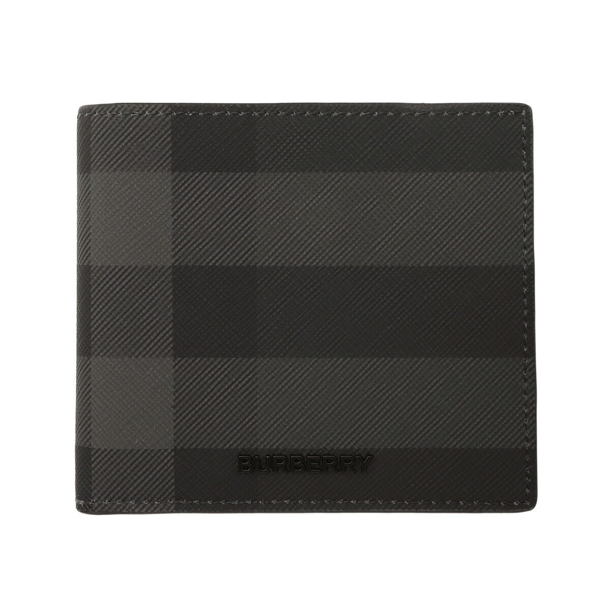 プラダ 二つ折り財布 メンズ SAFFIANO TRIANGOLO ブラック PRADA