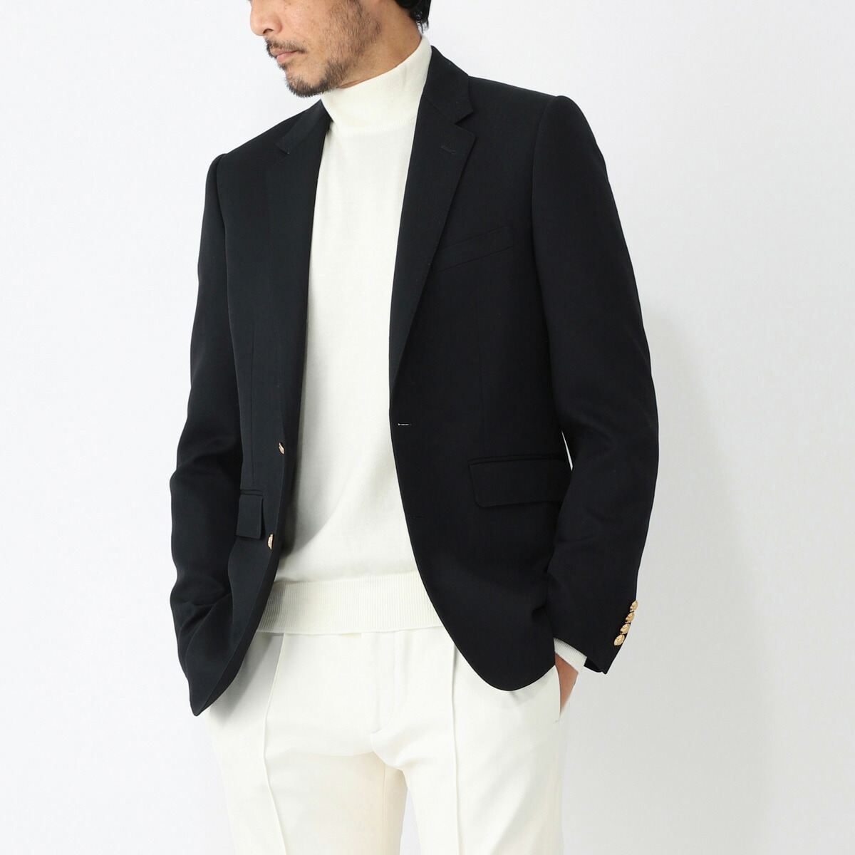 楽天市場】CELINE セリーヌ Striped Wool Classic Jacket