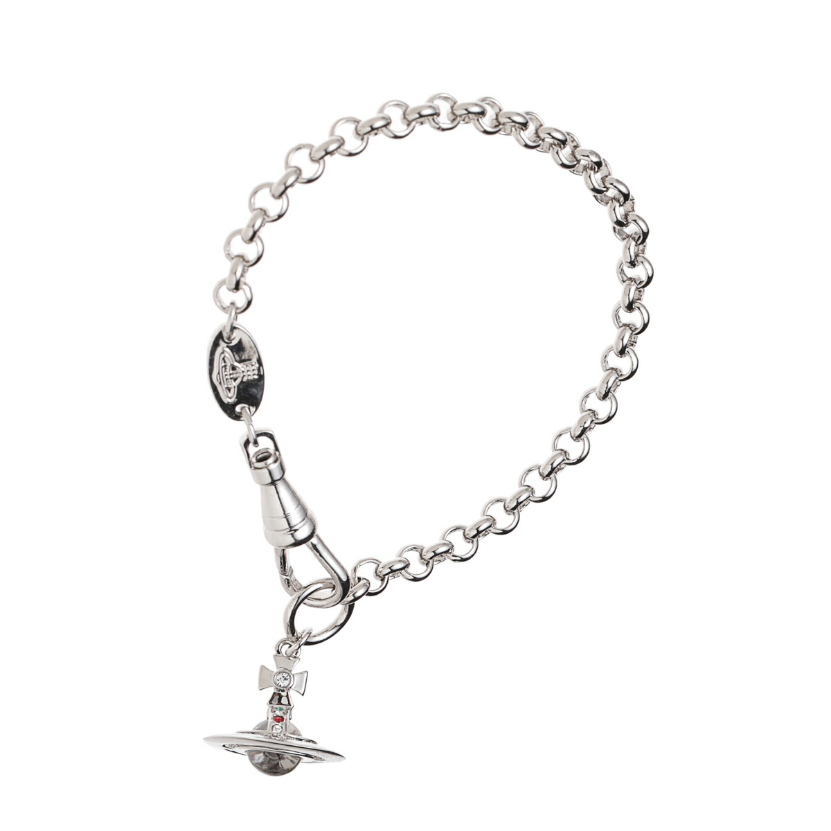 シルバーチェーンブレスレット　VivienneWestwood ヴィヴィアン ウエストウッド オーブ チェーン ブレスレット