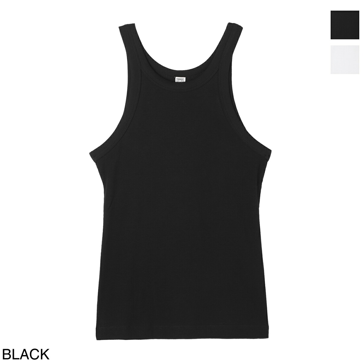 【アウトレット】トーテム TOTEME タンクトップ レディース 211437772 200 black【返品送料無料】