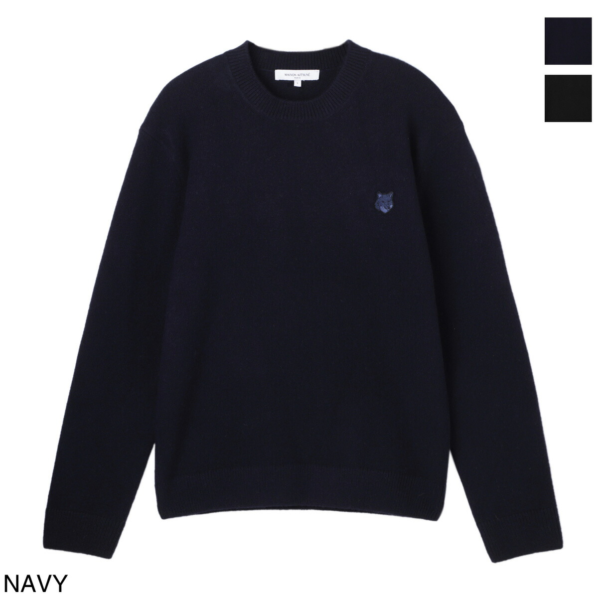 美品✨希少カラー 近代モデル メゾンキツネ ポロシャツ Lサイズ ワインレッド 10周年限定モデル】メゾンキツネ キツネロゴ刺繍ポロシャツ