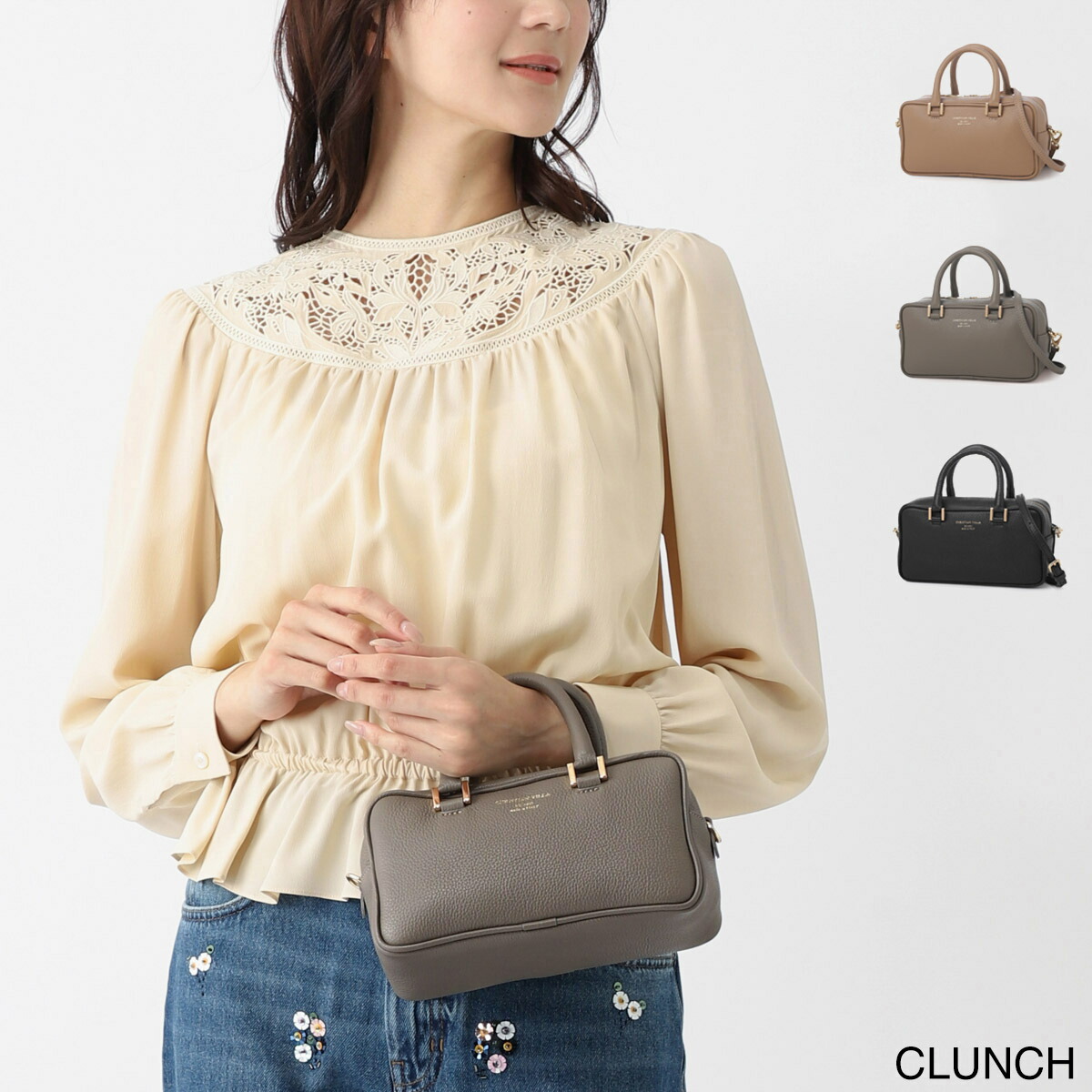 楽天市場】クリスチャン・ヴィラ ミニショルダーバッグ 本革