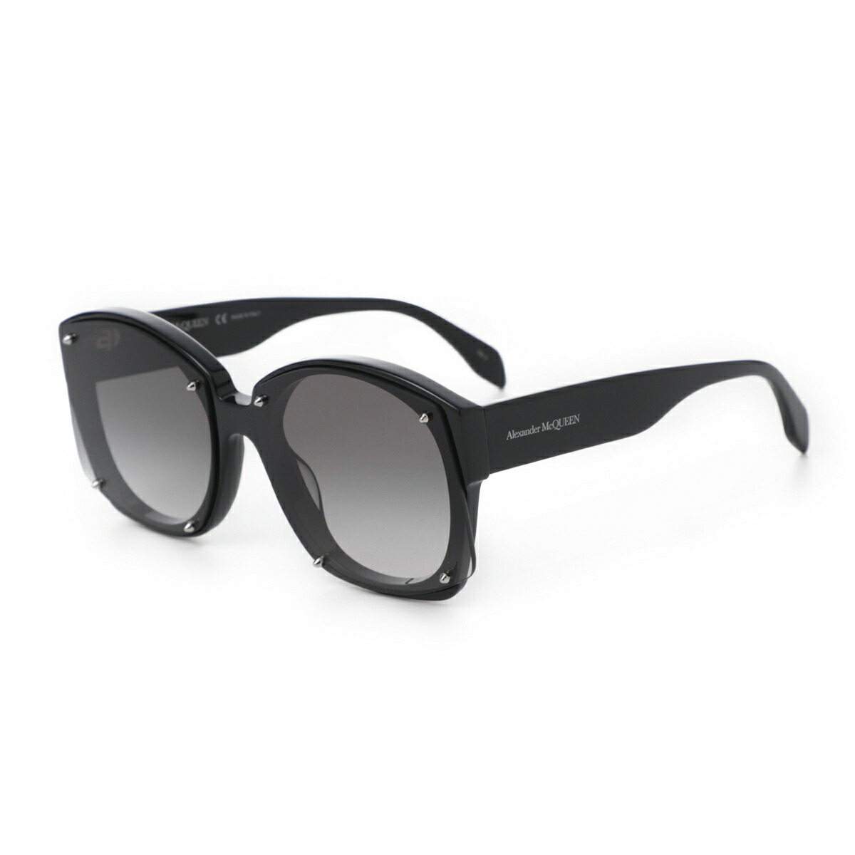 【アウトレット】アレキサンダーマックイーン ALEXANDER McQUEEN サングラス ブラック レディース 669314 j0740 1053【返品送料無料】