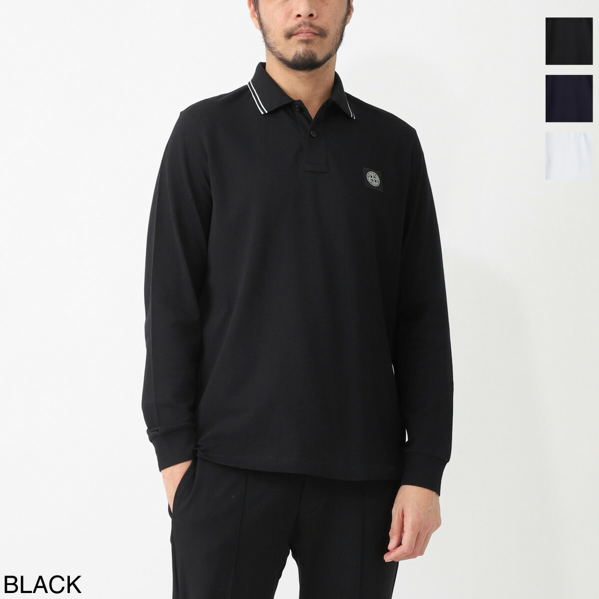 楽天市場】ストーンアイランド STONE ISLAND ハーフジップニット