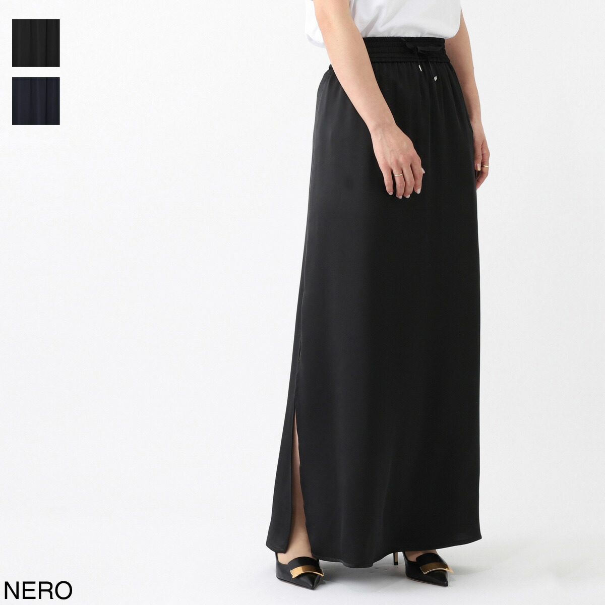 楽天市場】HERNO ヘルノ フレアスカート LIGHT NYLON STRETCH