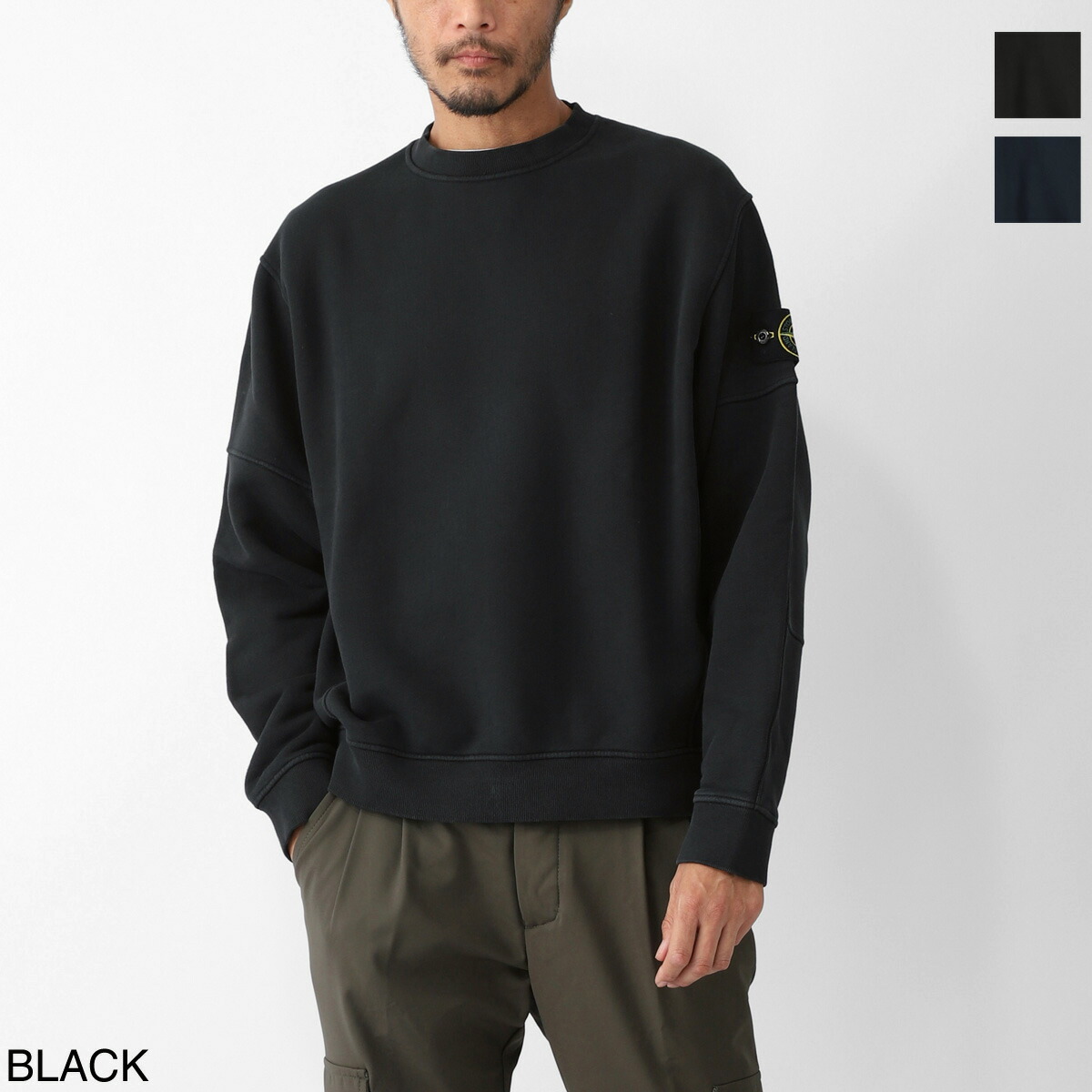 楽天市場】STONE ISLAND ストーンアイランド Logo Sweatshirts