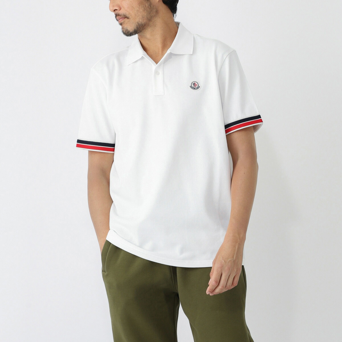 楽天市場】【アウトレット】モンクレール MONCLER ポロシャツ メンズ