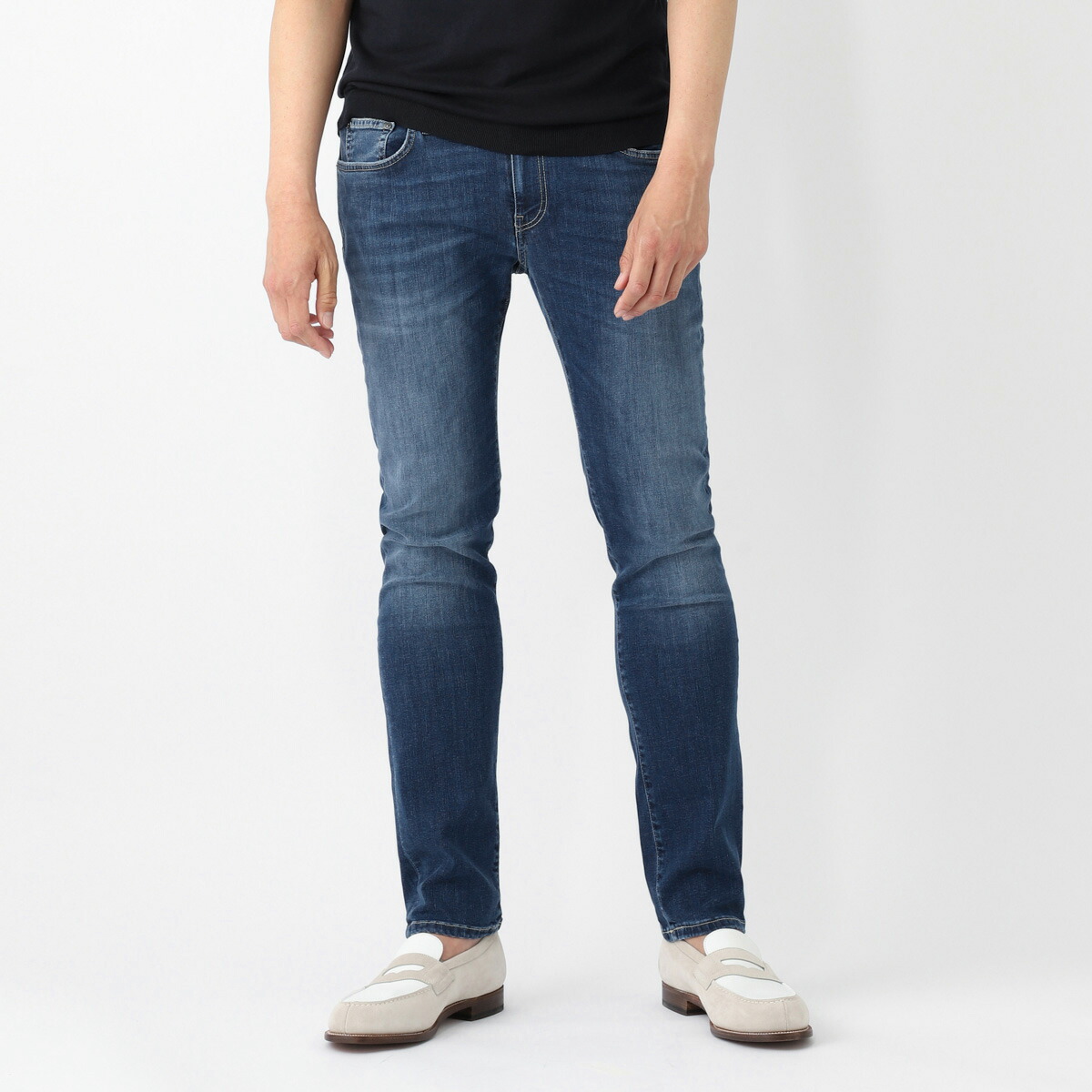 値下げ！PT_TORINO ダークブルーデニム REMARKABLE BRANDS PT TORINO DENIM モデルで選ぶピーティー