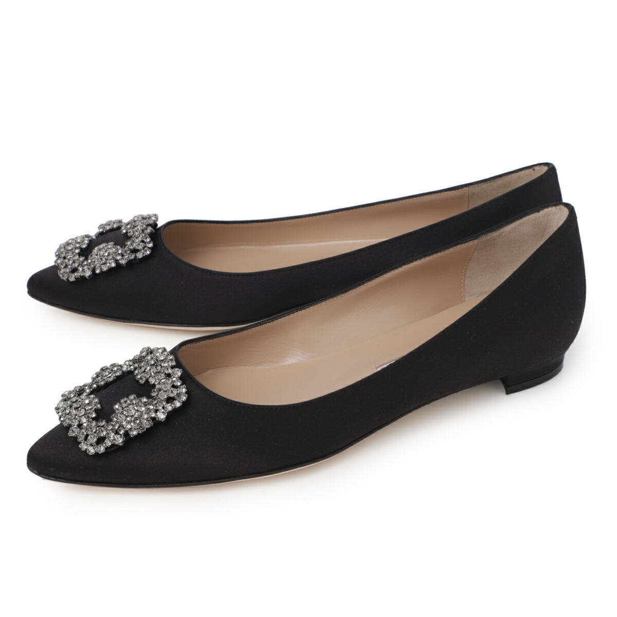 美品 マノロブラニク MANOLO BLAHNIK 22.5 パンプス　フラット 楽天市場】MANOLO BLAHNIK マノロブラニク パンプス HANGISIFLAT