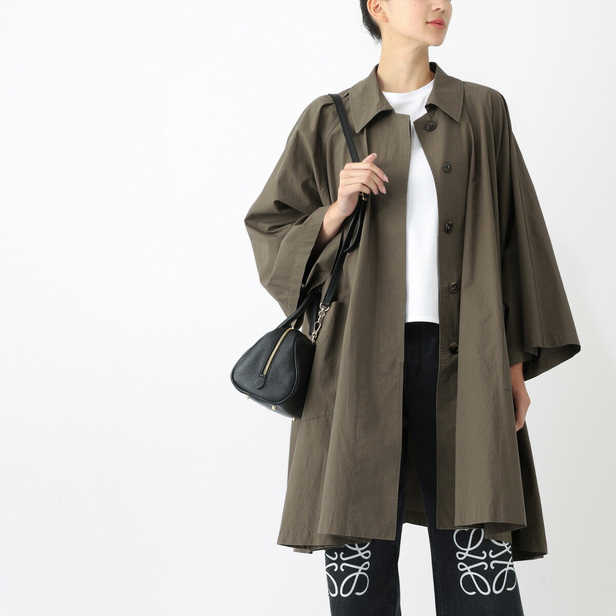 楽天市場】ザ ロウ THE ROW ロングコート ブラック レディース 5210