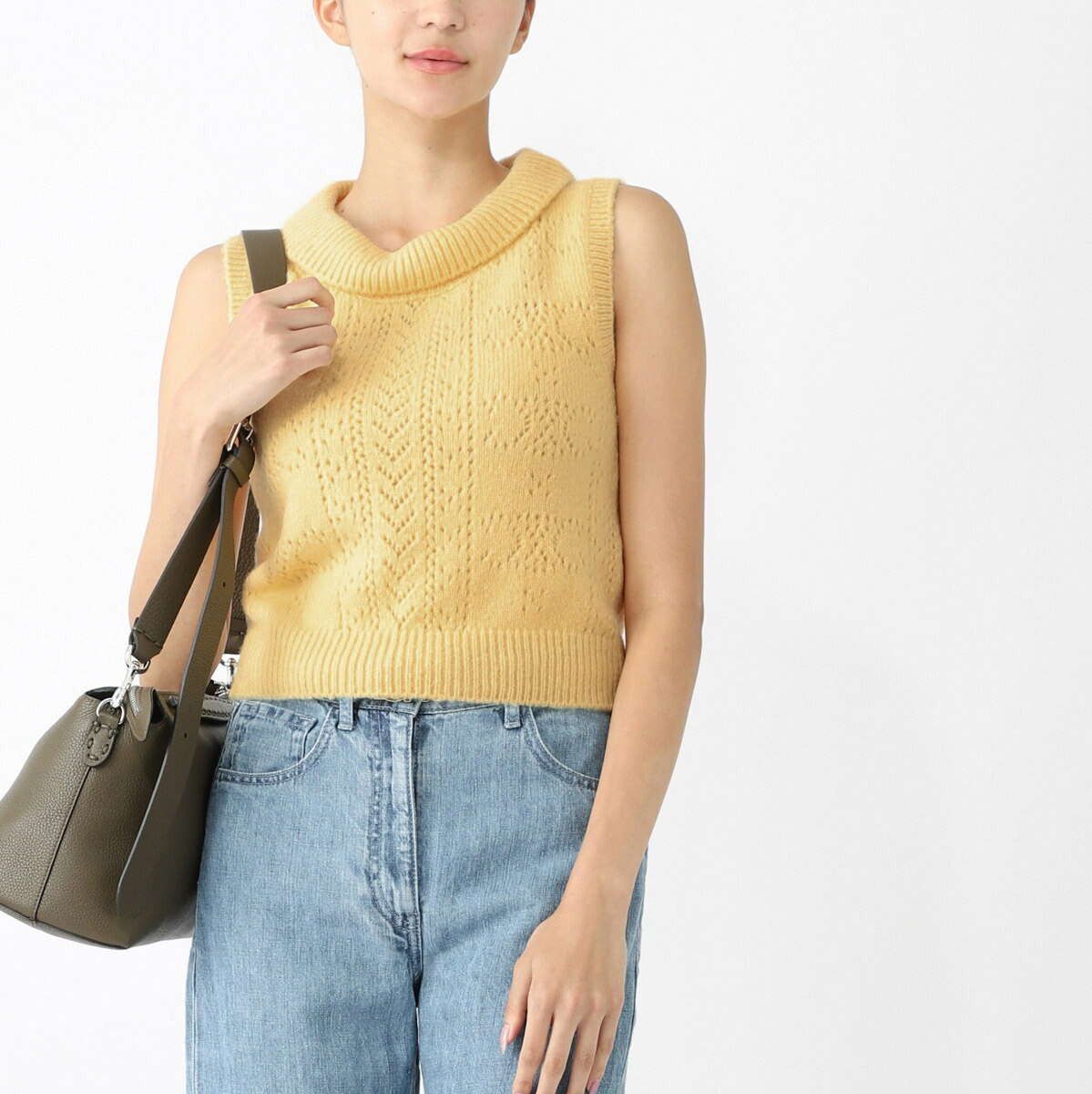 CELINE ベスト CELINE セリーヌ ニットベスト/PULL SANS MANCHES COL V メンズ