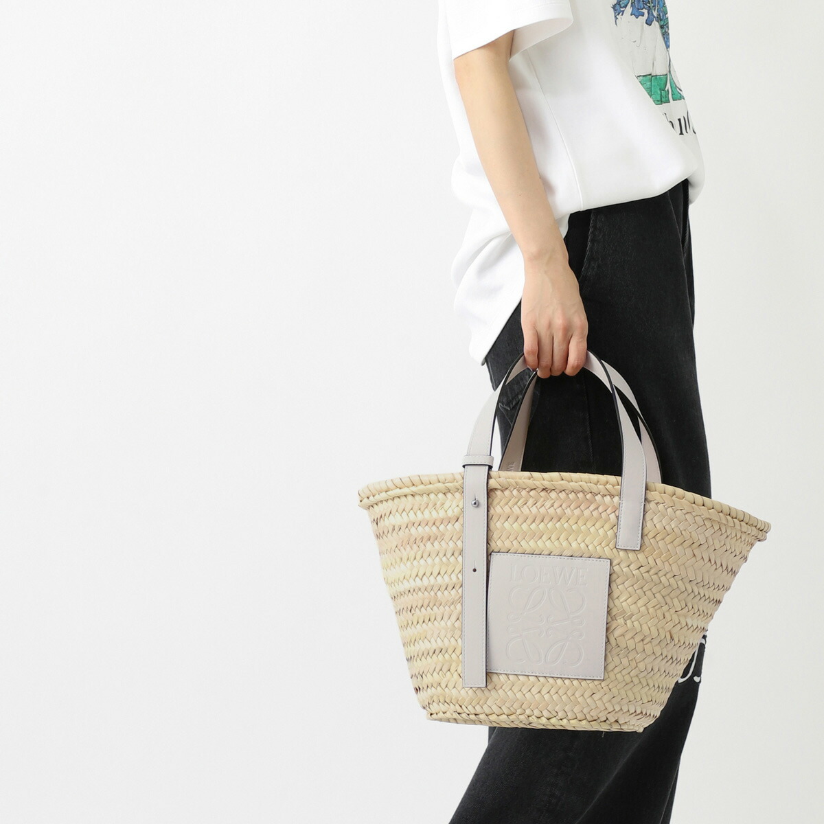 りこぴん　ロエベ　ノベルティバッグ 楽天市場】ロエベ LOEWE レディース バッグ BASKETBAG SMALL
