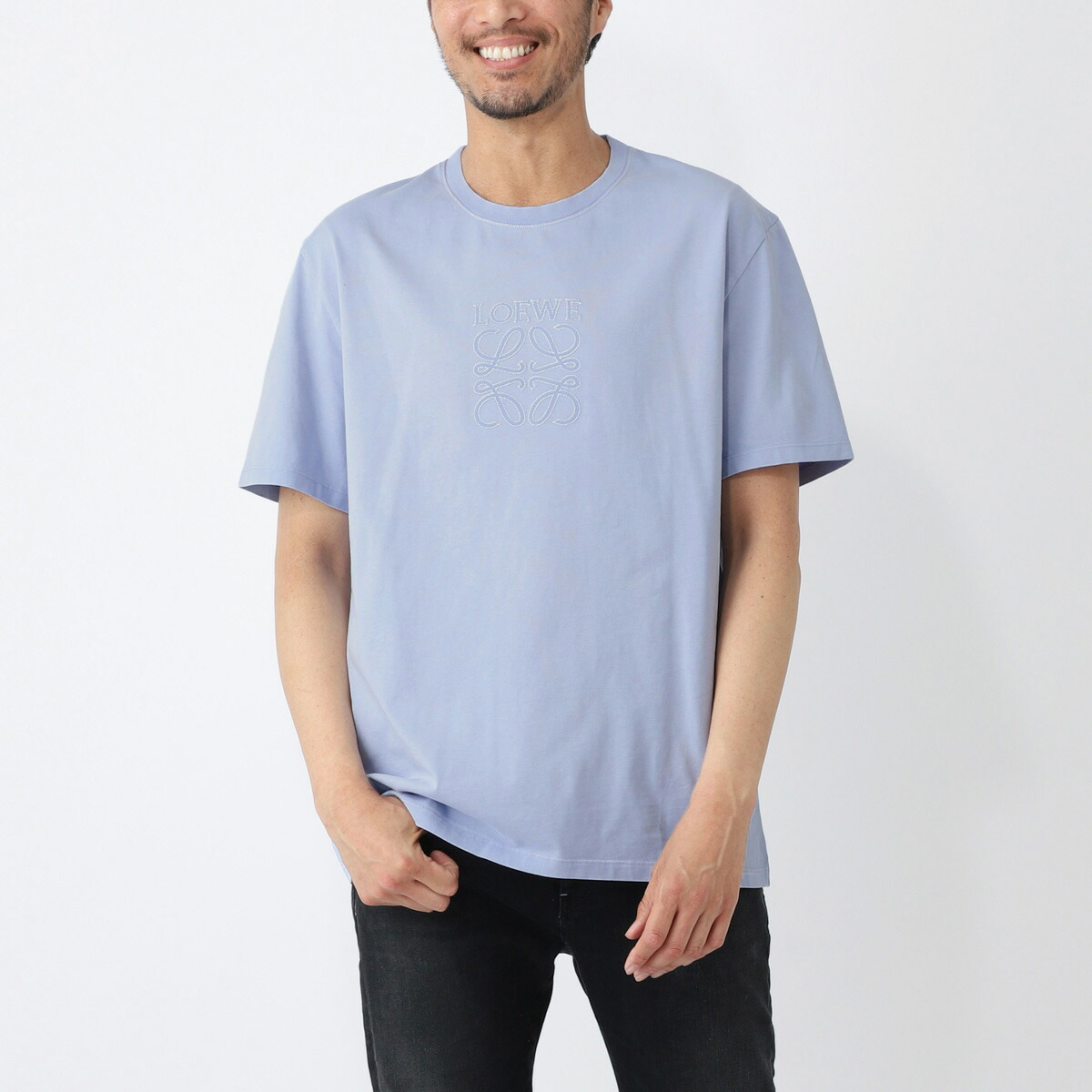 LOEWE デボスアナグラムT 新品未使用　確実正規品 Amazon | [ロエベ] メンズ デボス アナグラム Tシャツ【WHITE