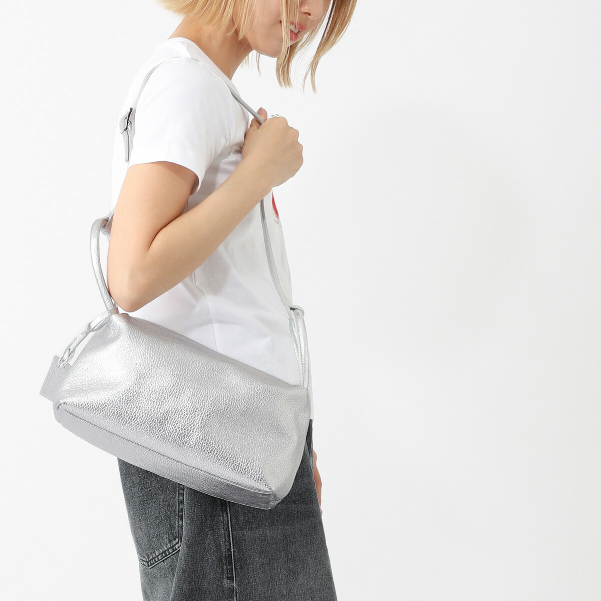 楽天市場】マルコマージ MARCO MASI ショルダーバッグ シルバー