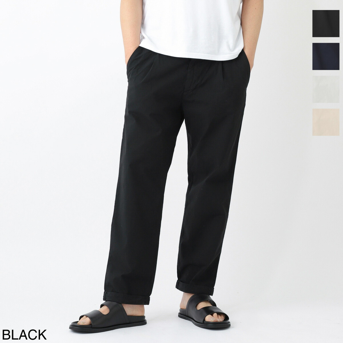 楽天市場】シュー SHOE イージーパンツ メンズ pierce85tela black